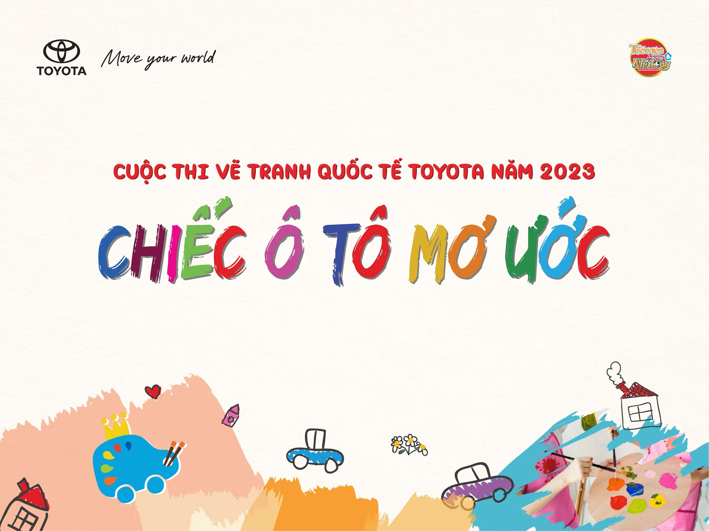 CUỘC THI VẼ CHIẾC Ô TÔ MƠ ƯỚC NĂM 2023