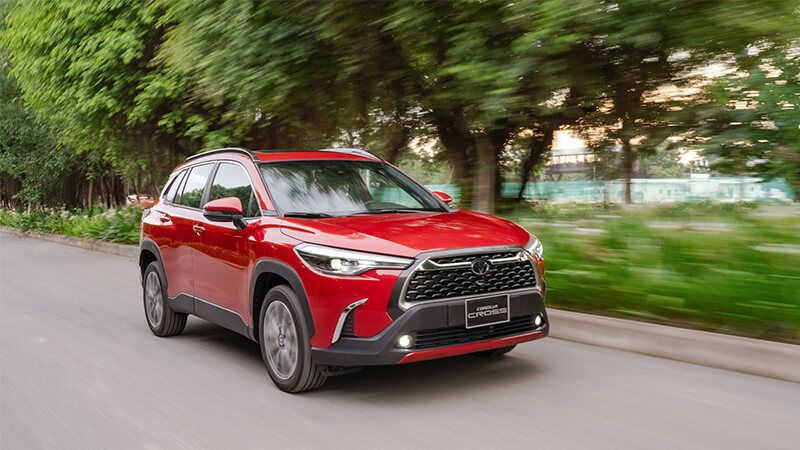 Giá lăn bánh các mẫu xe Toyota tại Bình Dương